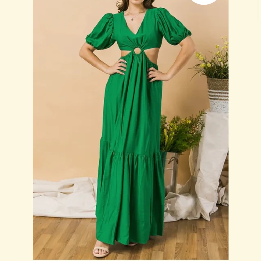 Green Dress - Picture 6 of 7